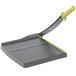 A grey Swingline paper cutter with a green handle.