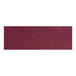 A rectangular red rectangular object with a white background.